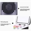 6L Capacity Low Noise Mini Refrigerator Warmer Cabinet Makeup Skincare Portable Fridge for Car 12V/220V