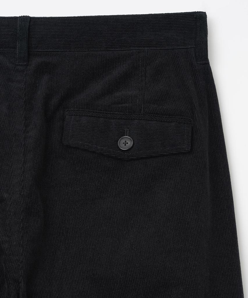 MILLO ARCHIVE Furnet Corduroy Pants [Midnight Black]