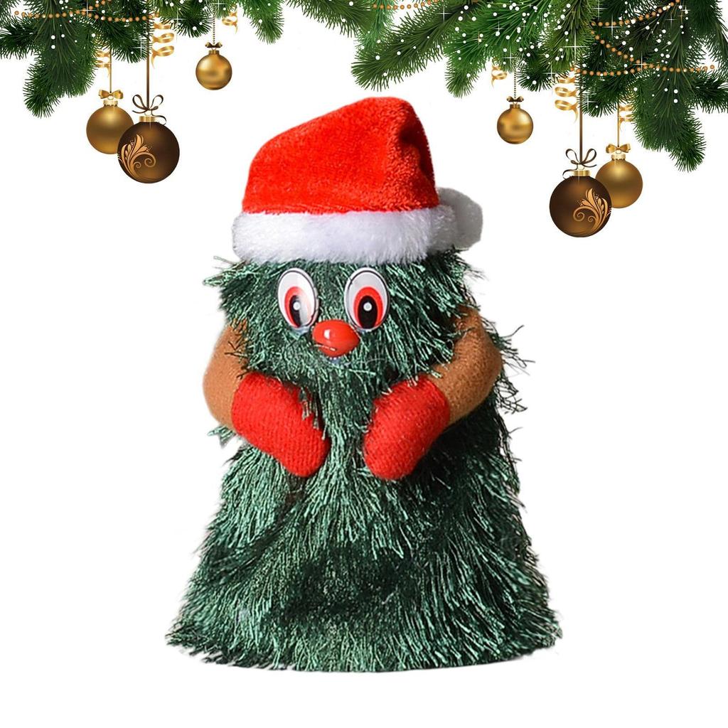 Dancing Christmas Tree Swinging Rotating Music Electric Children's Toy Christmas Gift Ornaments M
