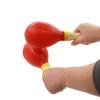 Plastic Sand Hammer Maraca Rattle Shaker Children Musical Instruments Baby Sound Music 3 Colors Optional