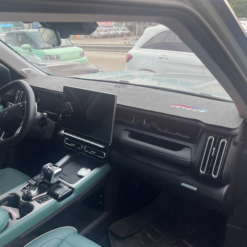 Tappetino per Cruscotto Auto per Jetour Shanhai T1 Freelancer Pannello Strumenti Controllo Centrale Protezione Solare Tappetino Scuro Isolamento Termico Parasole