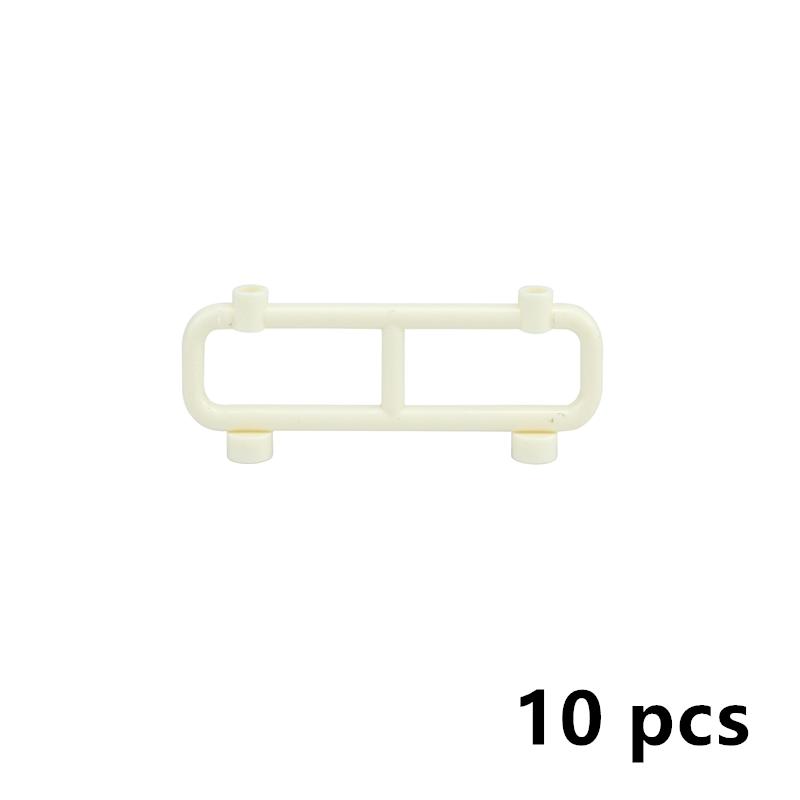 Assembles Particles 2486 Repair Railings 1x8x2 Train track Guardrail Fence Building Blocks Safety Fence MOC Construction Bricks