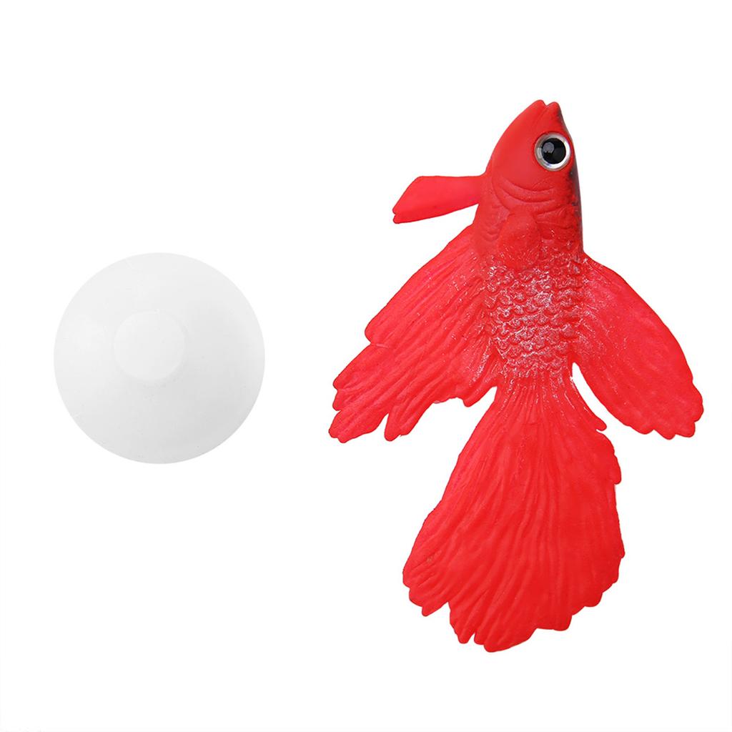 Aquarium Decoration Funny Artificial Silicone Small Fish Fish Tank Ornament