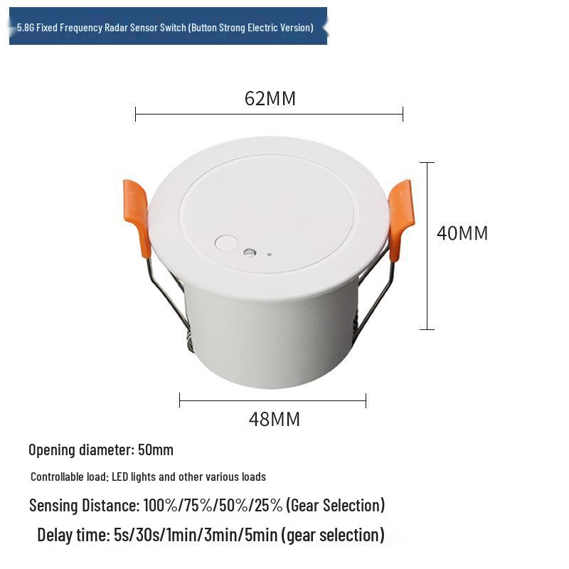 Multi-Scenario Motion Breathing Detection Sensor Switch
