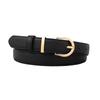 Leather Belt Vintage Women Versatile Decorative Waistband Casual Strap Jeans