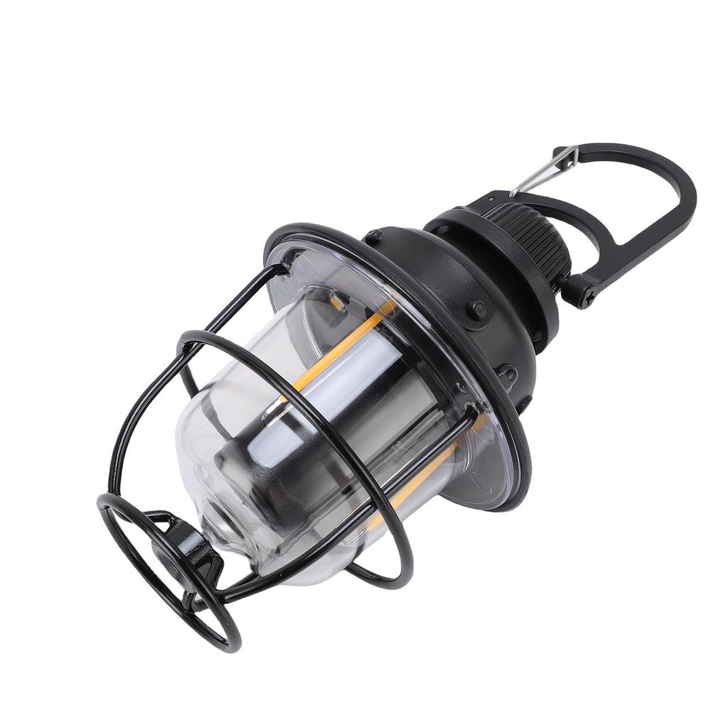 LED Camping Lantern 3LED 9SMD IPX3 Rainproof Battery Powered Camping Light Retro Hanging Tent Light