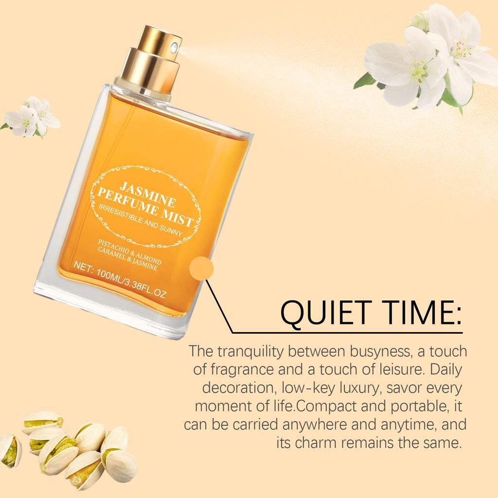 Light Brazilian Perfume Lady Clear Natural Long Lasting Light Perfume Long Lasting Is Rain Jasmine Garden  Flower100ml
