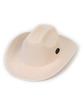 Western Wool Beige Fedora Cowboy Fedora