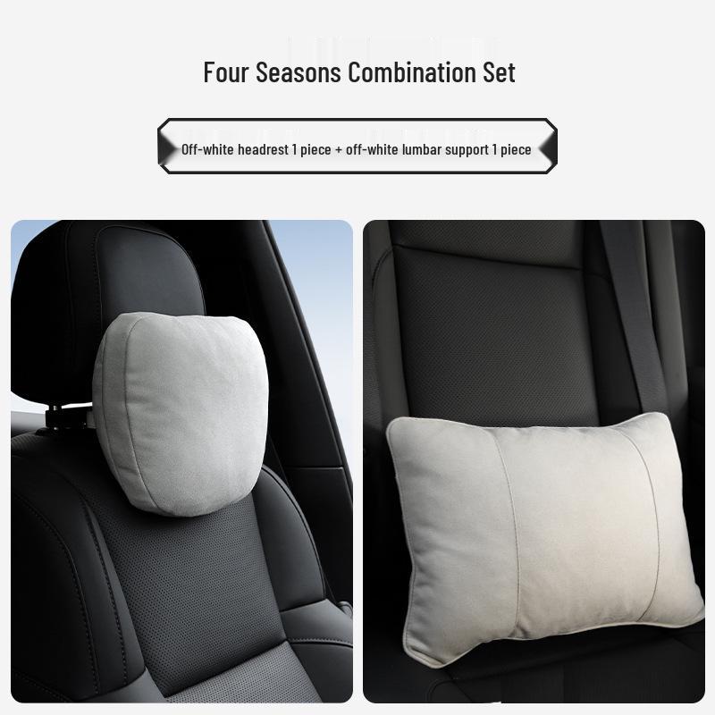 Car Neck and Lumbar Support Pillow for Maybach, Mercedes, Tesla, AITO