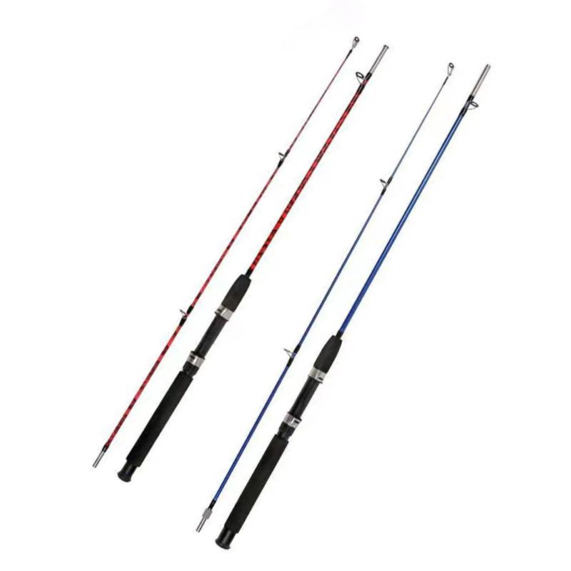 Telescopic Solid Fiberglass Fishing Rod for Boat Lure Tackle