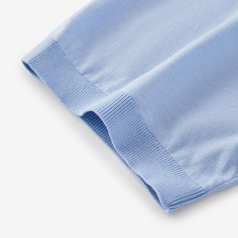 Judger Men's Silk Blend Seagull Collar Polo Shirt