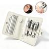 Gold Portable Stainless Steel Nail Clipper Set (10 Pieces Including Earpick)