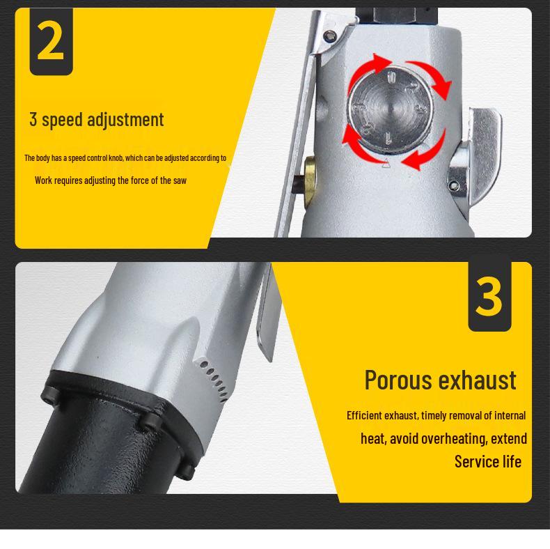 Gaobao 90° Industrial Air Angle Wrench & Screwdriver Combo