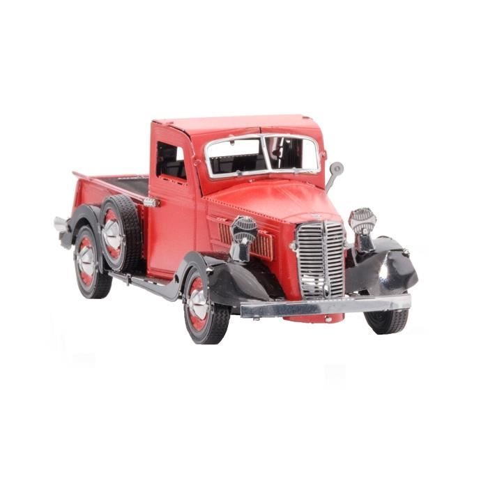 Metal earth fascinations ford 1937 pickup de metal 3d, modelos de corte por láser, 3d metal puzzle