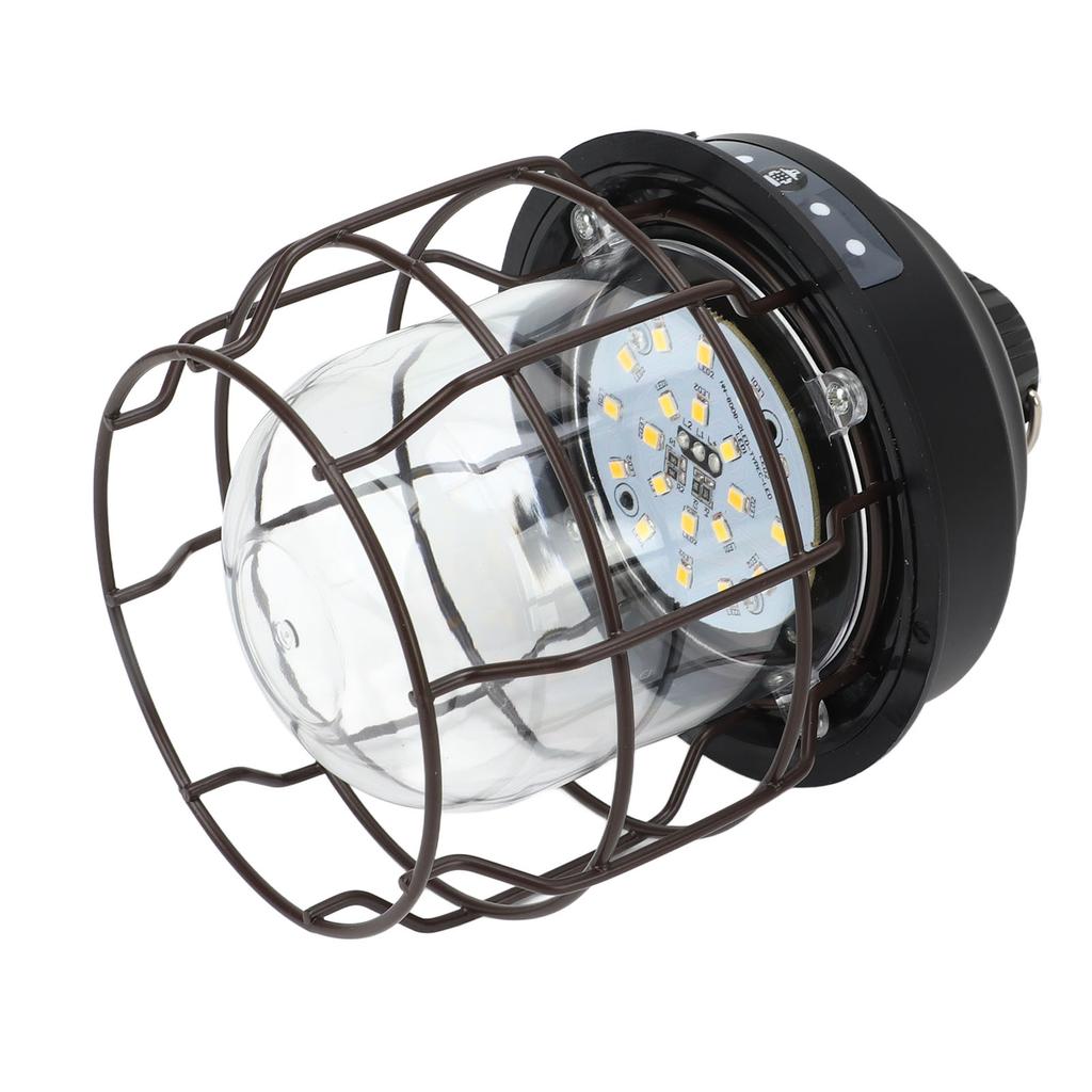 LED Camping Lantern Retro Style Portable Outdoor Rechargeable Camping Lights for Home Camping