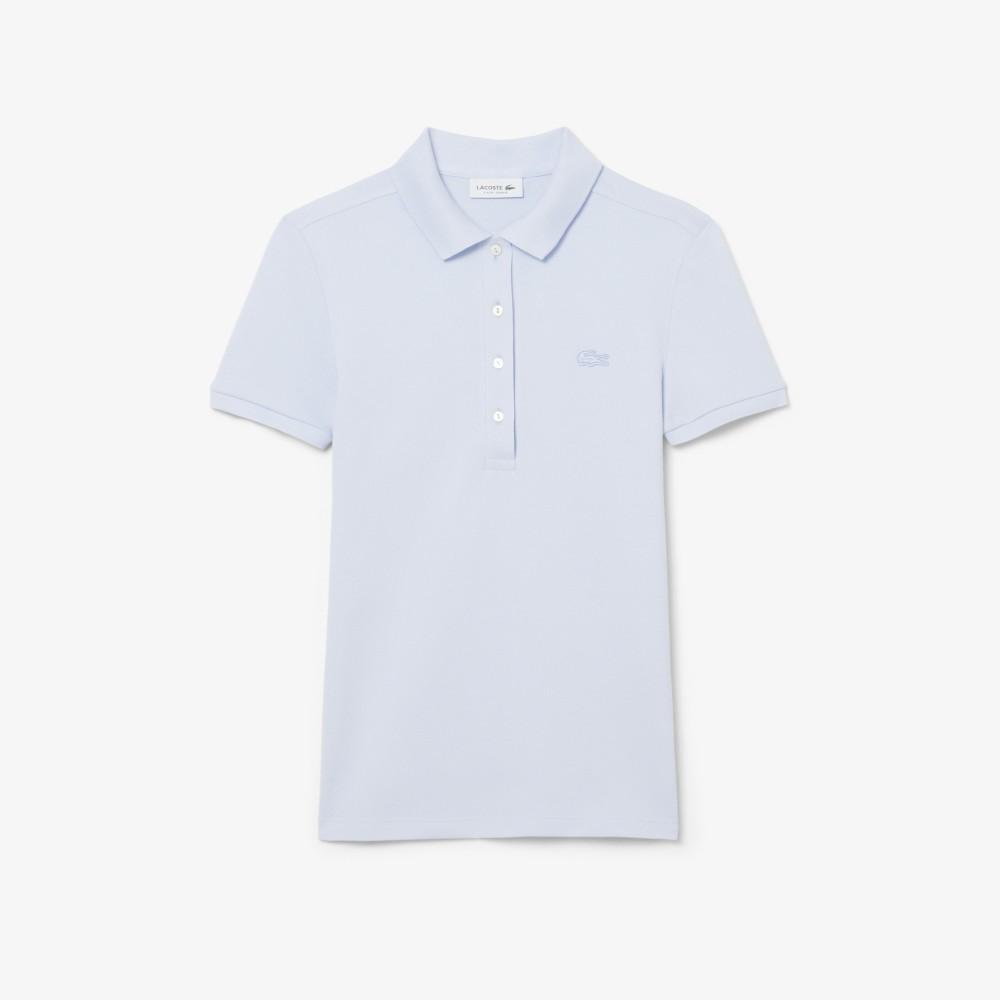 Lacoste Women's Slim Fit Mini Piqué Polo Shirt PF5462-56GJ2G
