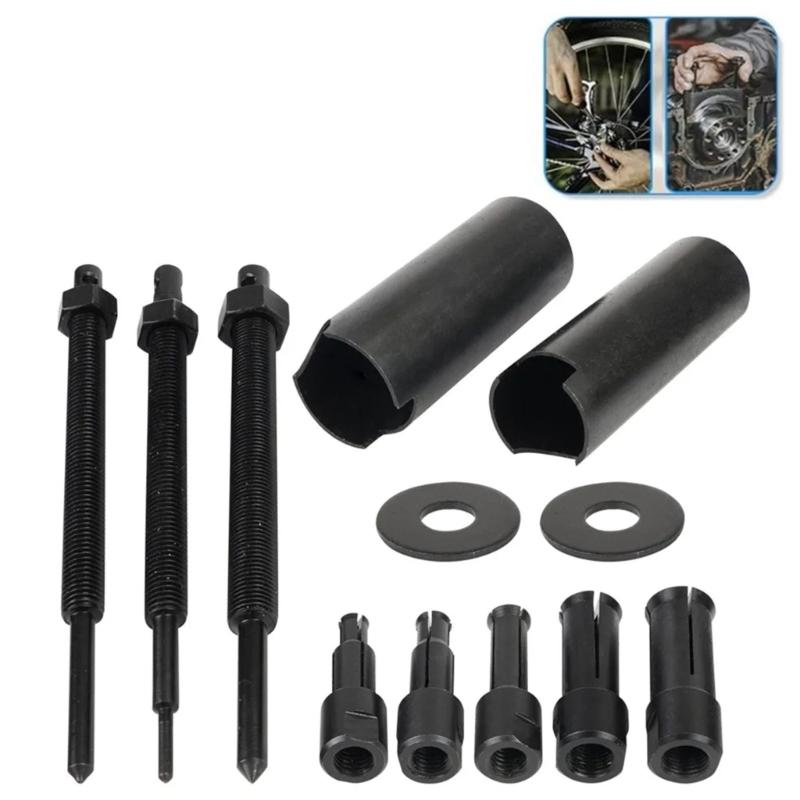 Easy To Use Motorcycle Bearing Pullers Disassembly 9-23mm Inner Bearing Extractor Kit Suitable for Efficient Maintenance