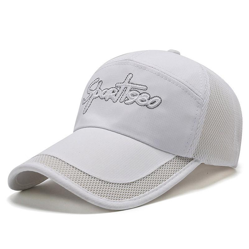 Letter Embroidery Sport Baseball Cap Summer Outdoor Breathable Protection Sun