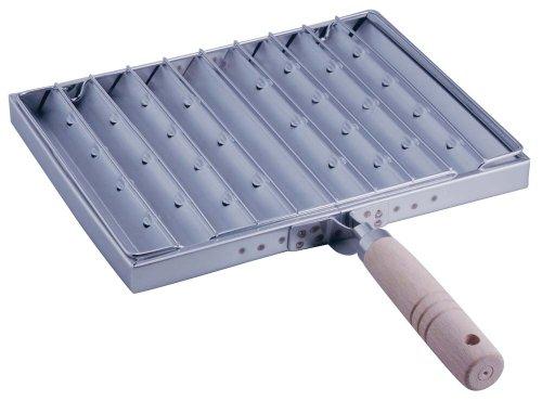 Shimomura Kihan Grill [Made in Japan] For Gas Stoves Only, Grilling Net, Long-Range Flame, Dried Fish, Vegetables, Mochi, Dried Squid, Snacks, Aburiya