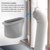 Dual Thread Air Conditioner Hose Adapter Window Vent Pipe Adapter  Air Conditioning Use