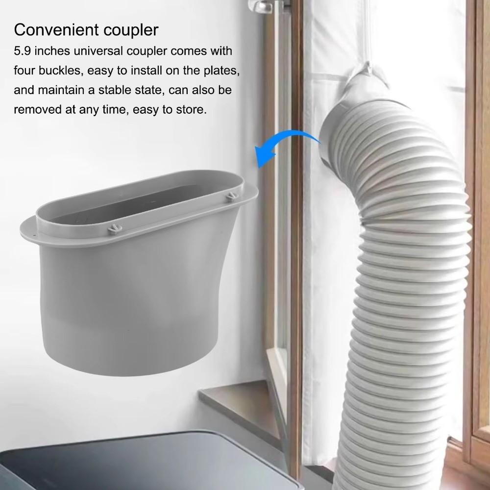 Dual Thread Air Conditioner Hose Adapter Window Vent Pipe Adapter  Air Conditioning Use
