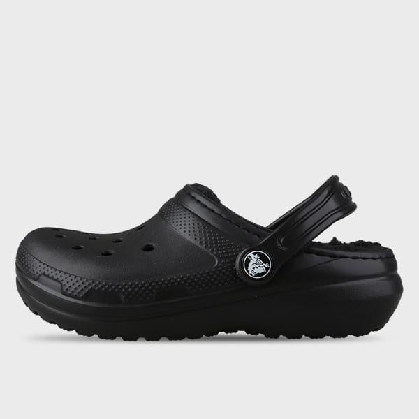 Crocs Kids Classic Lined Junior Kids Winter Cold Weather Fur Slippers Clog 6 Choice