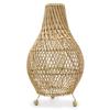 Rattan Table Lamp Natural Bulb Included