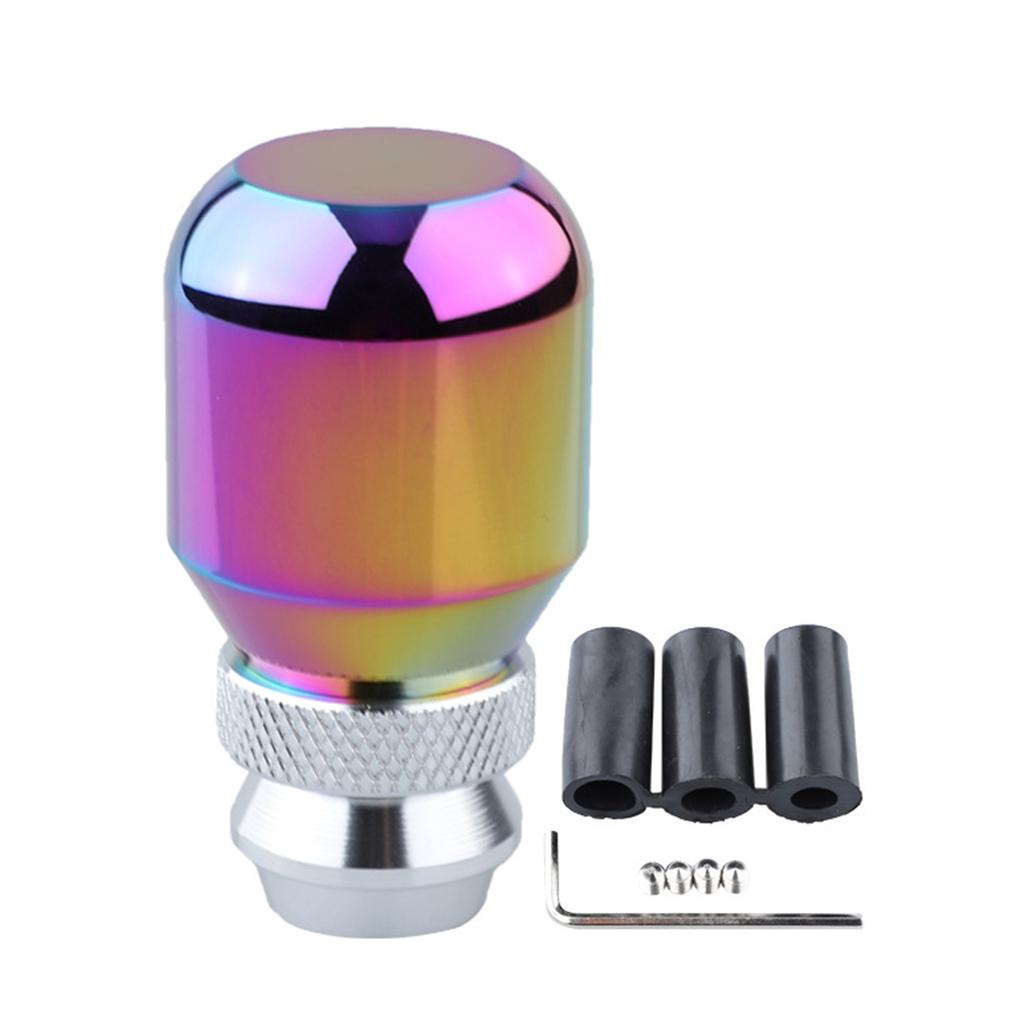 Aluminum Retractable Adjustable Length Shift Knobs, Universal Shift Knob Automatic Manual Vehicles Lever Shift Knobs