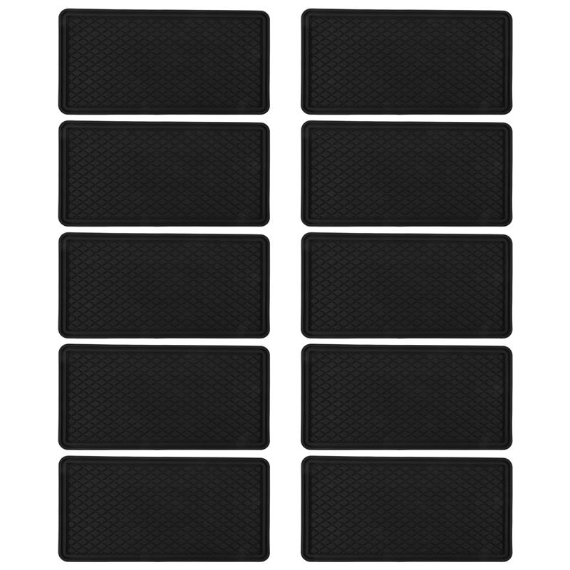 10Pcs Car Anti-Slip Mat Car Mobile Phone Anti-Slip Mat Car Decoration Anti-Slip Mat Supplies