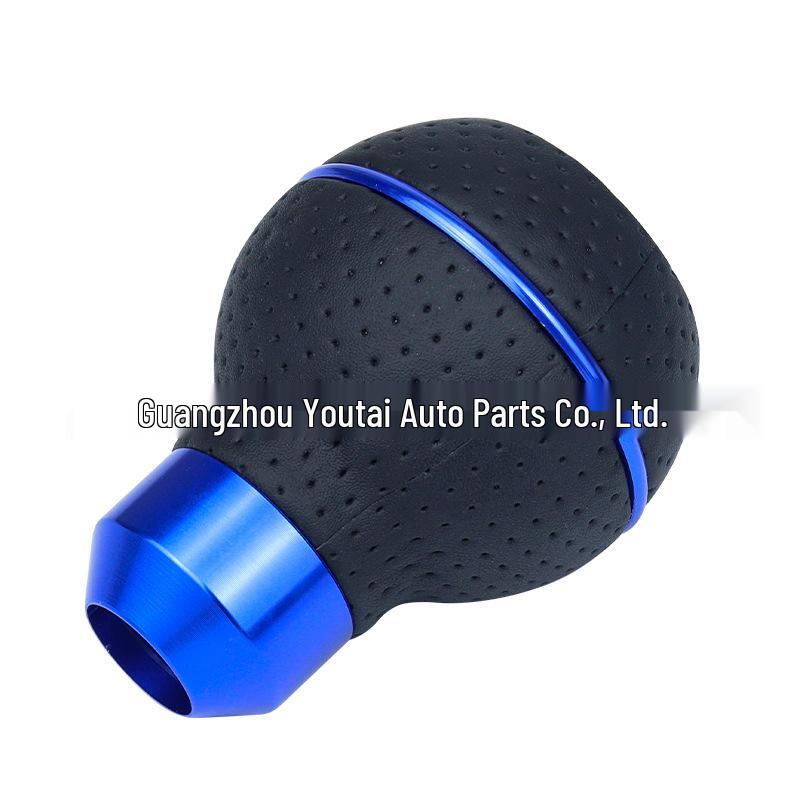 5-Speed Leather Shift Knob & Paddle Kit for Car Modification