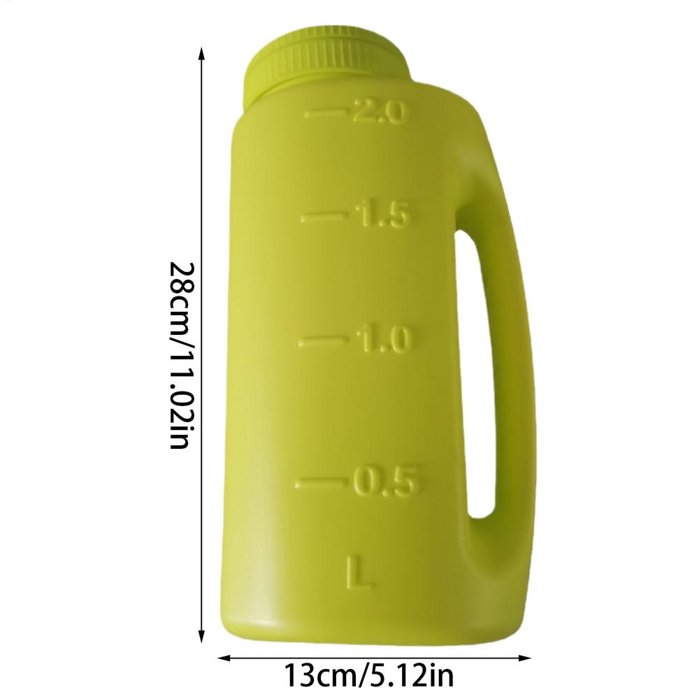 

Hand Spreader 2L Fertilizer Spreader Scoop Included Ice Melt Shaker with Handle Adjustable Opening Sizes Deicer Dispenser