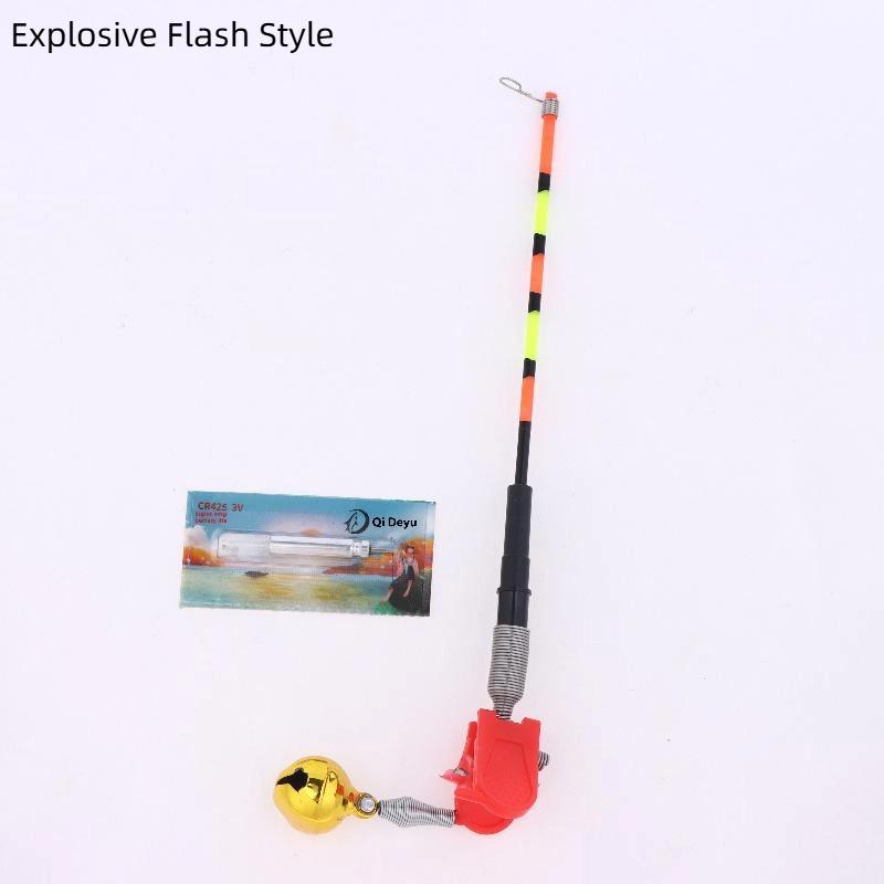 1pc Pêche de Nuit Bâton Lumineux pour Canne à Pêche Amovible Alarme de Touche Pêche Bâton Lumineux Flotteur Matériel Lampe Électronique pour Canne