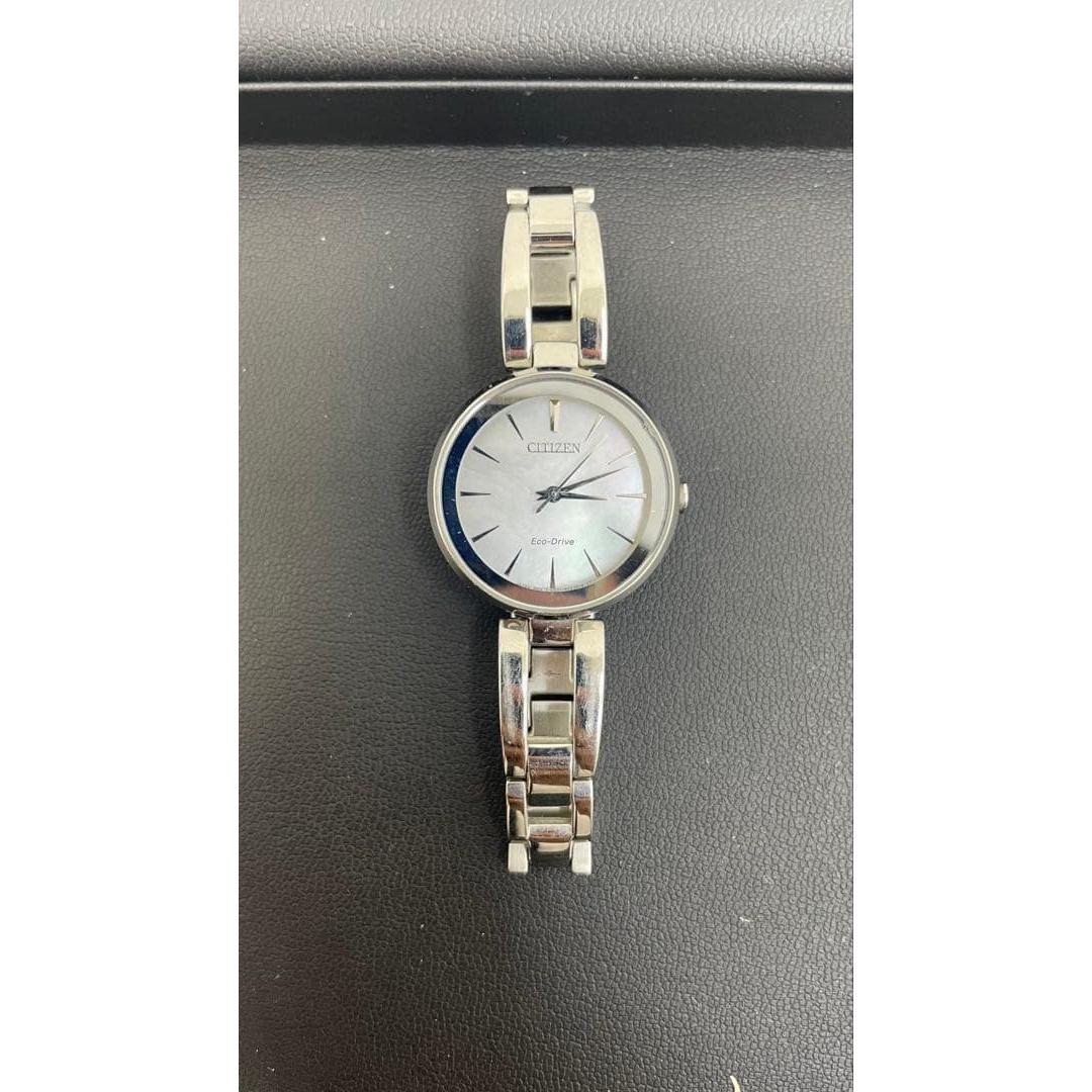Used CITIZEN Eco-Drive watch main body oval type