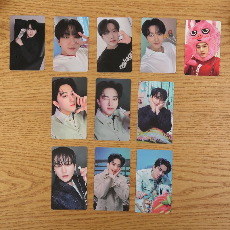 Straykids Maxident Mmt Benefit Photocards Official Same Style Idol Lomo Collectible Cards For Fans Collection Gift Kid Friendly Entertaining Fun Play