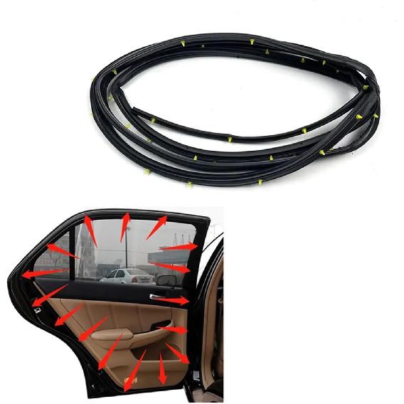 Front Left Side Door Weatherstrip Moulding Seal 72350-TA5-A02 Compatible With Accord Sedan 2008-2012