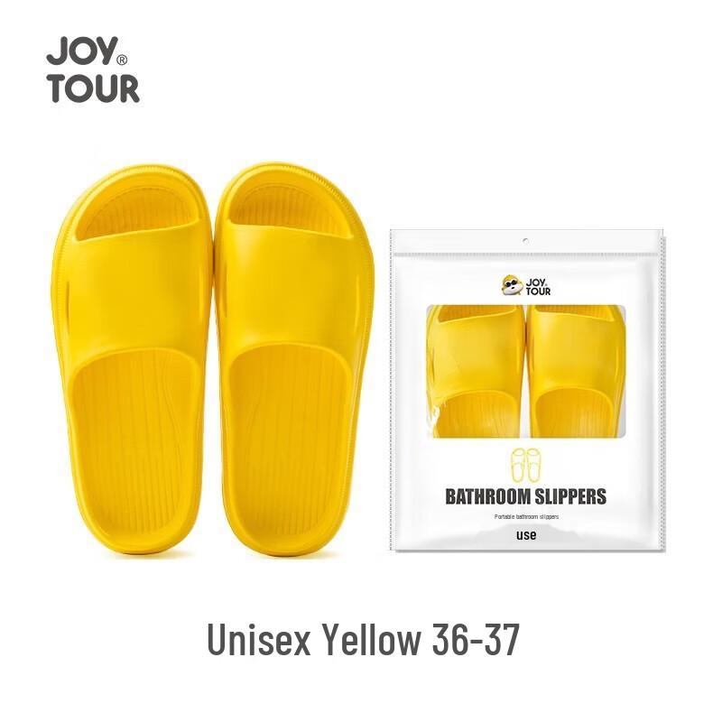 Jiatu Reusable Portable Anti-Slip Travel Slippers 36-37
