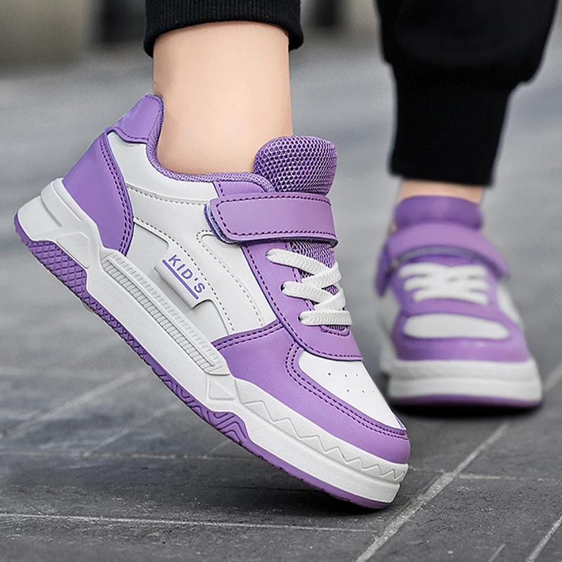 Kids Sneakers for Boy and Girl Lightweight Casual Walking Shoes Fashion Breathable Flat Sports Shoes for Children