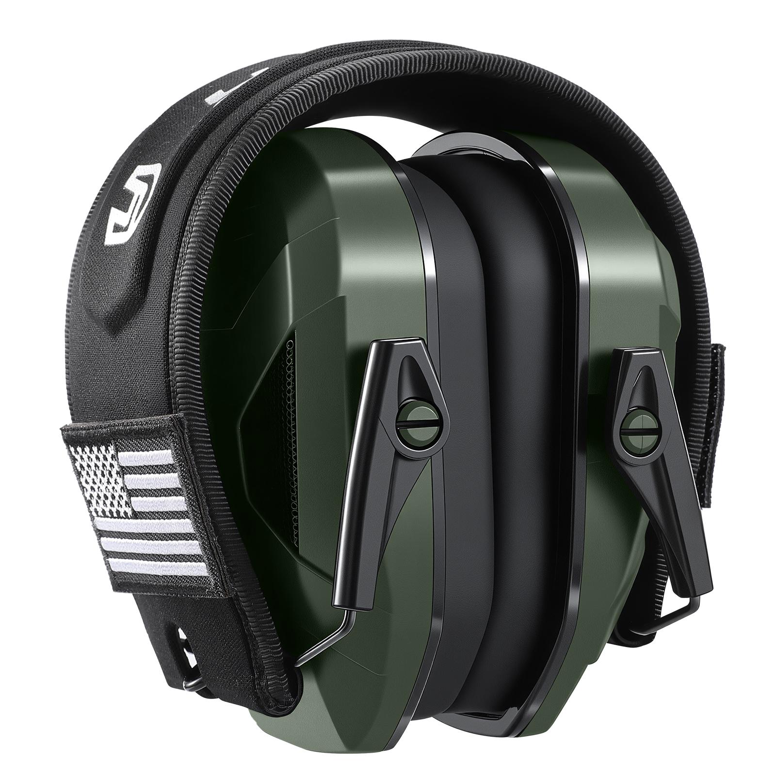 Компактные пассивные стрелковые наушники, тактический головной убор для защиты слуха, для тира, охоты