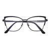 Hot-selling new fashion metal glasses frame myopia glasses frame optical men's and women's plain glasses frame