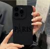 Paris English for Iphone17pro Mobile Phone Case Apple 15 Anti-drop 14 European and American 13promax New 16x