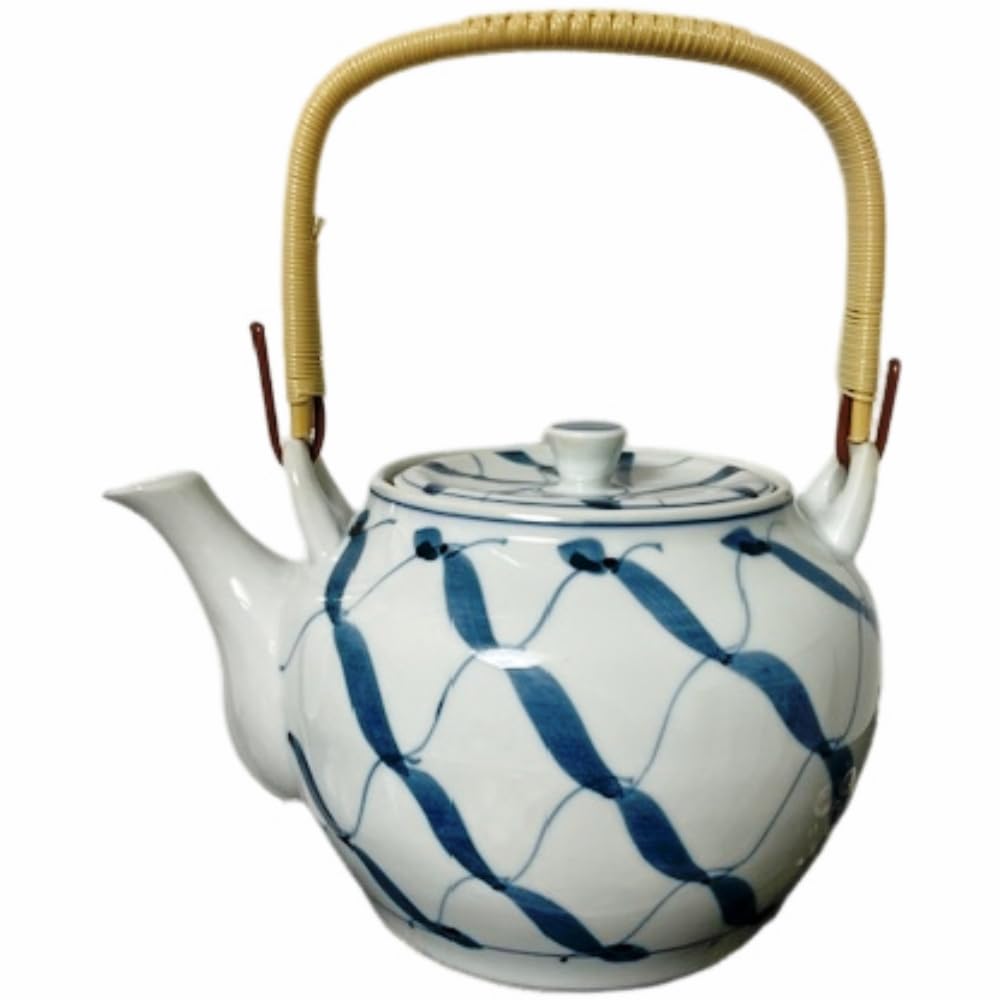 Ale-net Teapot, 1000cc, Arita Ware, Kyoami No. 6 Teapot, Porcelain, Made in Japan, Stylish