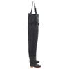 VidaXL Cuissardes avec bottes et ceinture noir taille 38-46 PVC