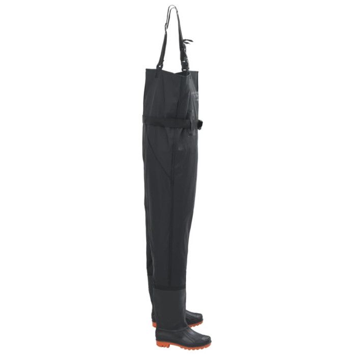 VidaXL Thigh-high Boots with Boots and Black Belt Size 38-46 PVC