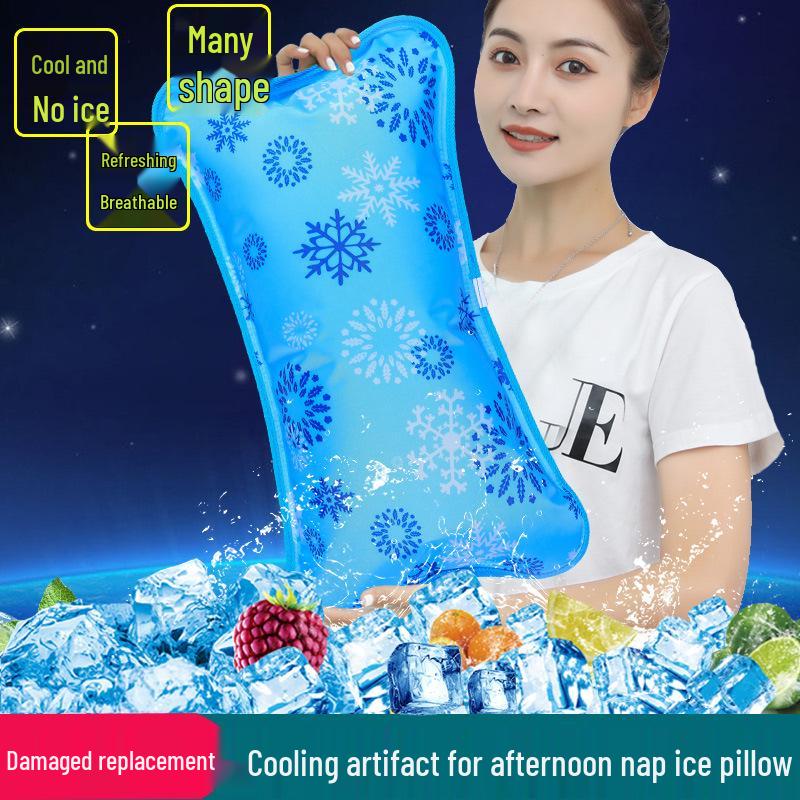 Large Water-Filled Cooling Ice Pillow for Adults & Students
