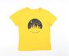 Womens Yellow Cotton Blend T-Shirt Size XL - Explore More