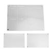 3Pcs Planning Board Set Acrylic Clear Dry Erase Blank Weekly Monthly Planner Board with 6 Pens