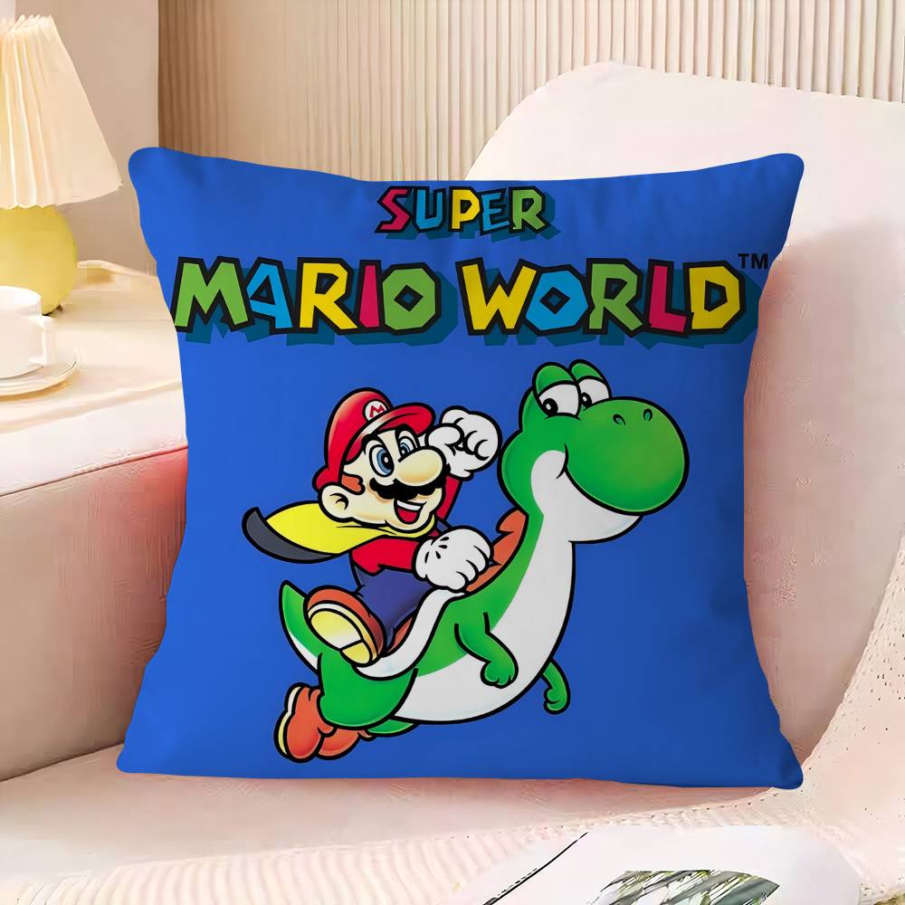 

Гра Super M-mario Персоналізована Наволочка Пилозахисний Чохол Спальня Дитяча Вечірка Декорація Наволочка День Народження Дитячий Подарунок 16x16Inch
