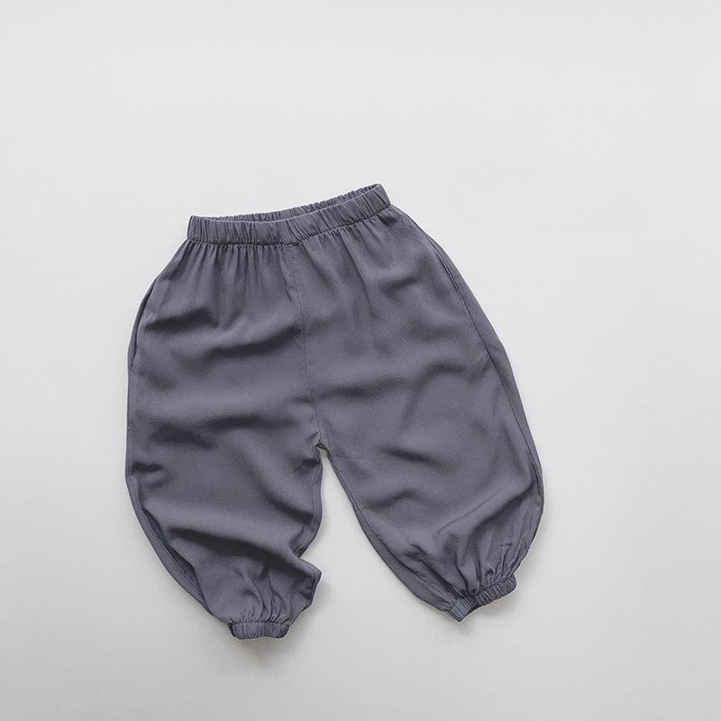 Children's Mosquito Pants Summer Boys' and Girls' Pants Japanese Korean Loose Wide Leg Pants Children's Clothing