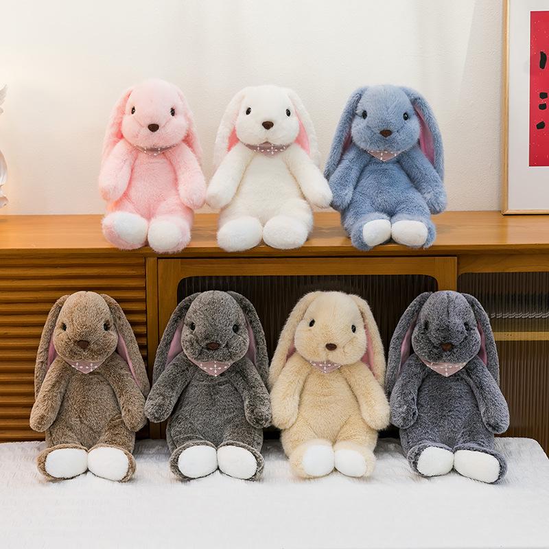 Plush Rabbit Doll - Comforting Toy for Kids, Hand-held Baby Sleep Aid, Perfect Birthday Gift for Children