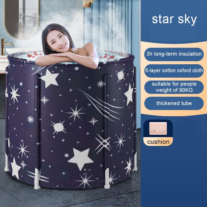 

Портативная ванна для взрослых, отдельно стоящая ванна, спа для душевой кабины, складная ванна для купания, горячая ванна, ледяная ванна звезда